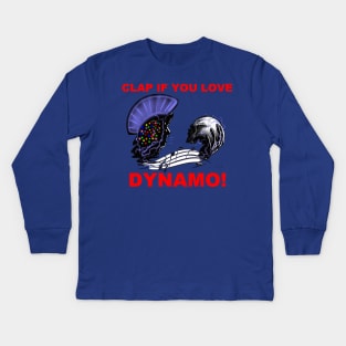 Running Man Dynamo Kids Long Sleeve T-Shirt